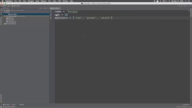Основы CoffeeScript - #1 - Установка, настройка, запуск. смотреть онлайн