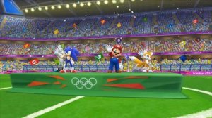 Mario and Sonic at the Olympic Games 2012 Football All Outfits Sonic