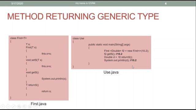 Generics in Java | #4 | Method Returning Generic Type Argument смотреть онлайн