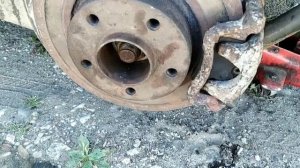 Рено трафик! Делаю задние тормоза- полный трындец!