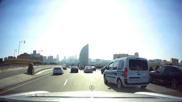 Baku Azerbaijan БАКУ - город красивый и музыка и дороги красивые смотреть онлайн