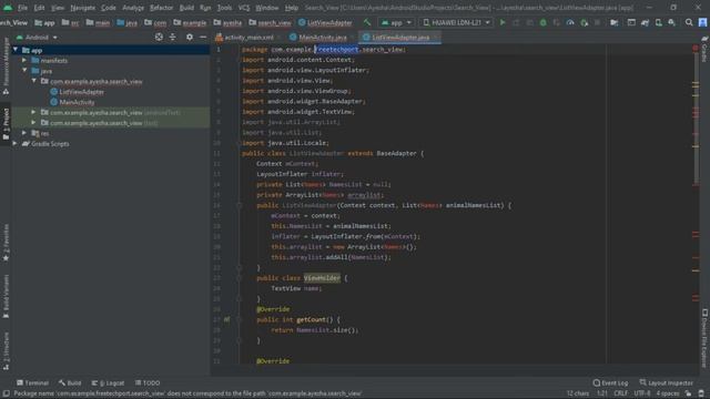 How to use SearchView in Android example with source code 2020 | FreeTechPort смотреть онлайн