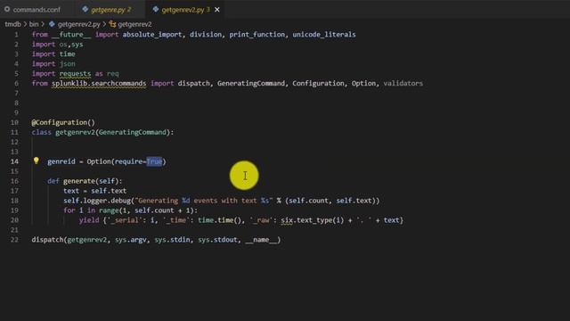 Splunk : How to create generating custom command & change its look and feel смотреть онлайн