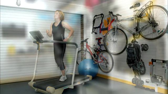 Спортивный гараж, хранение спортивного инвентаря в гараже. Спортзал в гараже для любителей спорта смотреть онлайн