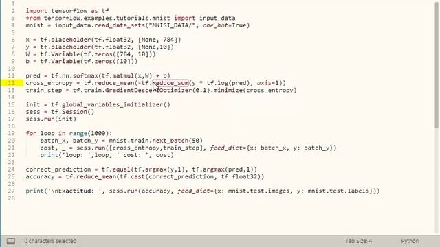 TensorFlow 5: MNIST y Redes Neuronales смотреть онлайн