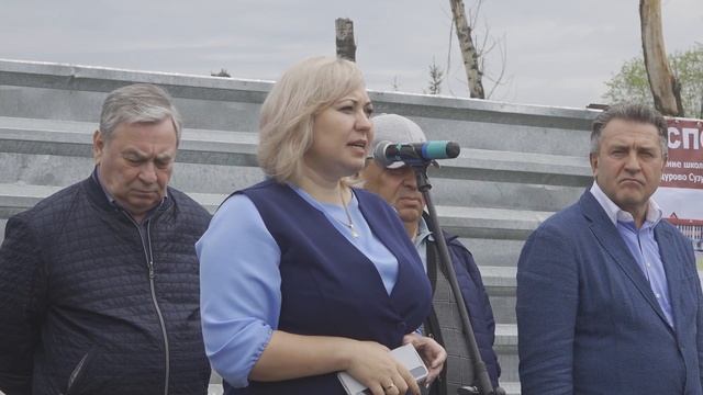 Строительство школы в с. Шайдурово. Сузунский район. смотреть онлайн