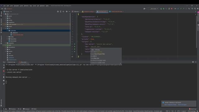Уроки по Symfony 5, Подключение webpack смотреть онлайн