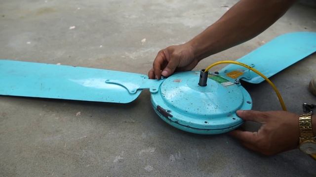 How To Turn Ceiling Fan Into A 220v 8000w Windmill Generator