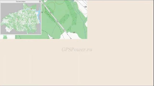 Топографическая карта Ивановской области для OziExplorer смотреть онлайн