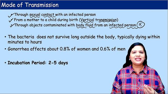Reproductive Health - Gonorrhoea (Class 12 Biology) смотреть онлайн