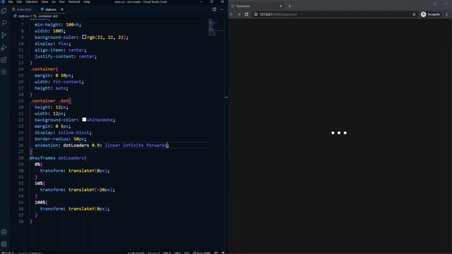 How To Create Simple CSS Dot Loaders смотреть онлайн