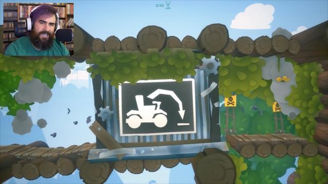 FAMILY FRIENDLY HAPPY WHEELS | Animal Super Squad Gameplay смотреть онлайн