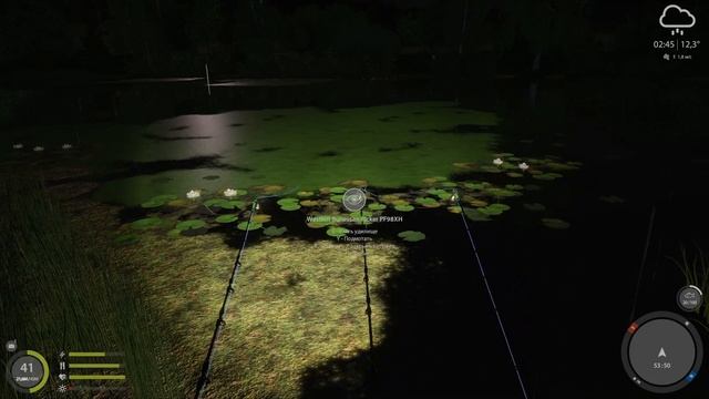 Русская рыбалка 4 - река Сура - Карась трофейный в озере смотреть онлайн