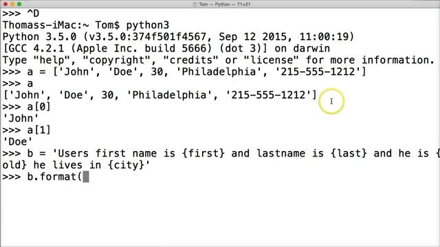 Indexing List In Python смотреть онлайн