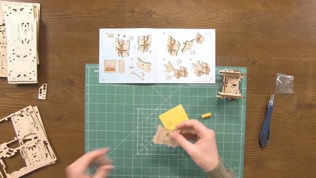 Ugears Games: Видеоинструкция по сборке Модульного Дайс-Тауэра [Modular Dice Tower] смотреть онлайн