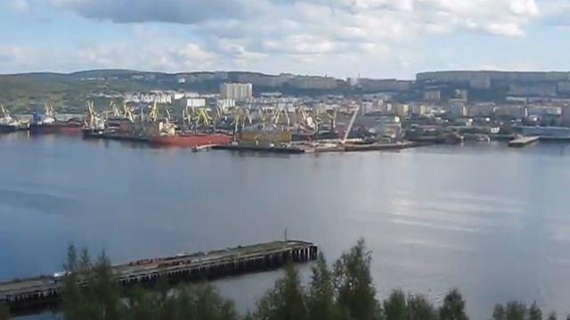 Мурманск. Панорама смотреть онлайн