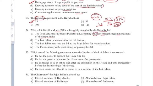 Indian Polity (LaxmiKant) topic-wise MCQs | Parliament(Part-4)|संसद |UPSC Prelims/PCS/EPFO/CAPF смотреть онлайн