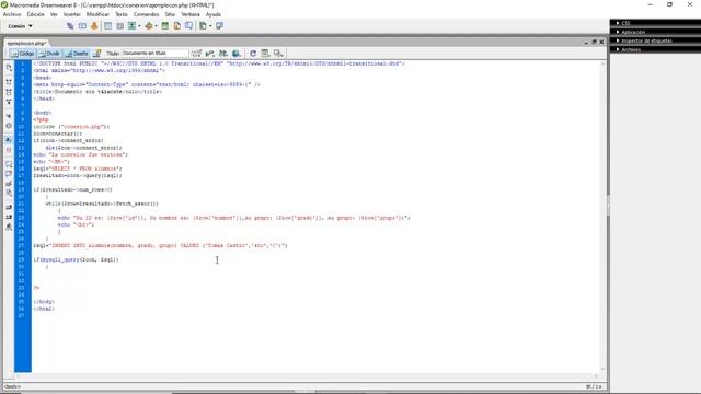 Insertar Elementos A La BD Desde PHP
