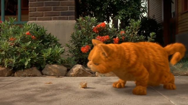 Garfield The Movie (2004) Garfield Friend Louis Scene