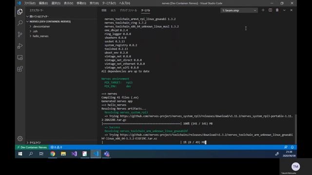 WindowsでNervesやるならWSL2+Docker+VSCode смотреть онлайн