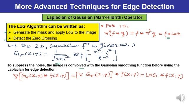 L53 | Second Order Derivative Filters in Image Segmentation || Digital Image Processing (AKTU) смотреть онлайн