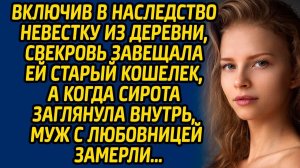Включив в наследство невестку из деревни, свекровь завещала ей старый кошелек, а когда сирота....