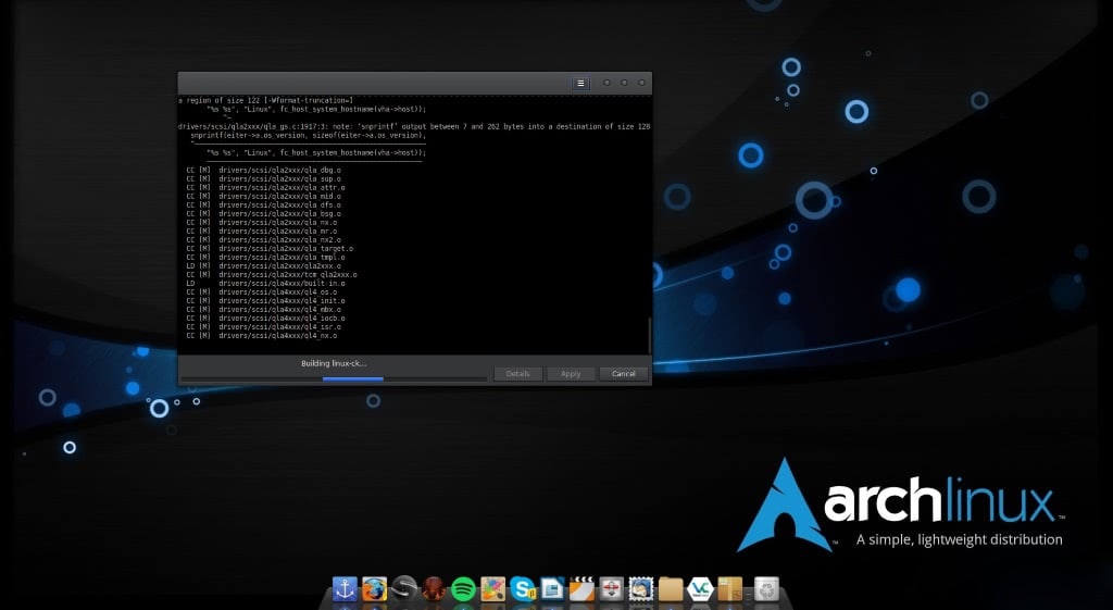 Arch Linux GUI ( ALG ) Zen Edition Небольшой обзор. смотреть онлайн