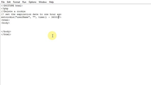 Delete a cookie php смотреть онлайн
