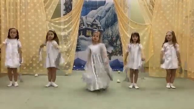 ГБОУ Школа №1360, ДО «Солнечные зайчики» (старшая группа) - песня «Снежинки не тают»