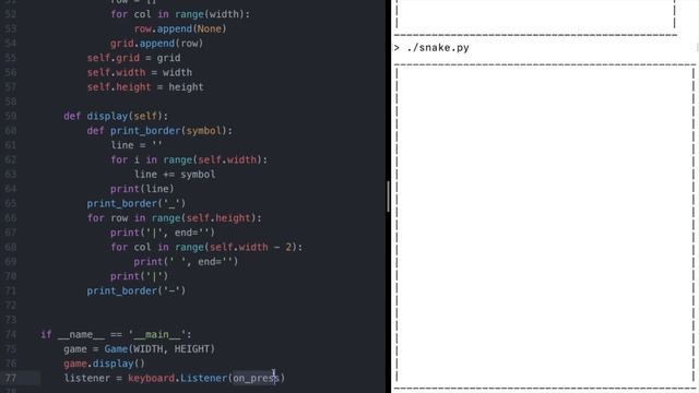 Making Snake from the command line! смотреть онлайн