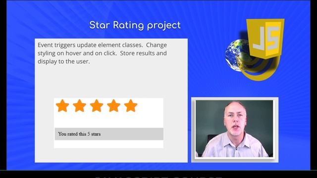 55 Modern JavaScript 33 001 Star rating project introduction смотреть онлайн