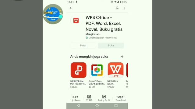 Cara membuka File PDF, EXCEL, WORD, POWER POINT dan File Office lainya di Hp yang tidak mendukung смотреть онлайн