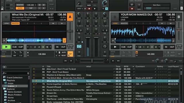 Пособие для начинающих Диджеев по использованию программы - Traktor Pro Basic - Часть 04 смотреть онлайн