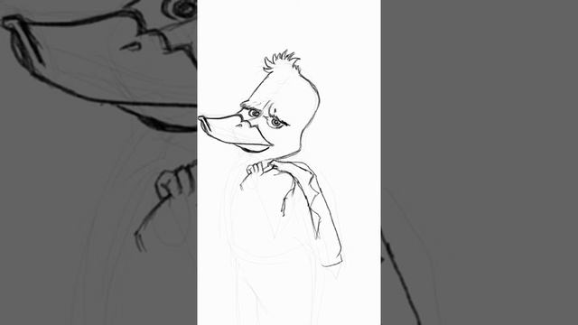 Howard the Duck - JPG's drawing exercise смотреть онлайн