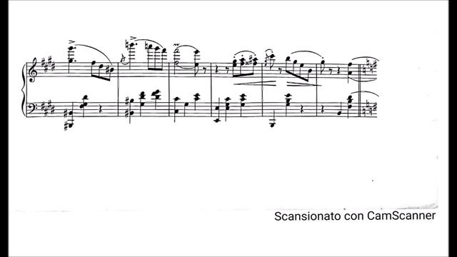 Alexander Sheremetev - Feuillet D'Album, Valse [1887]