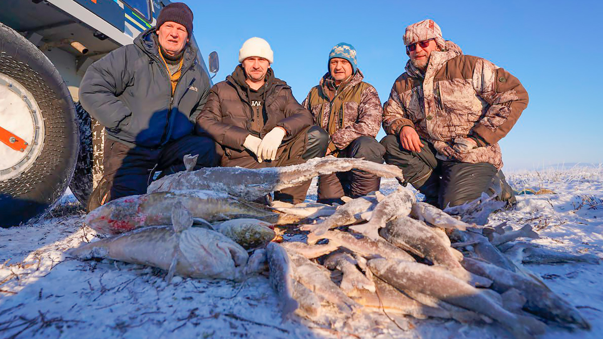 ПЕРВЫЙ ЛЁД 2023-2024. ЯМАЛ. ХАРИУС ПЯТЬ СТО | С Полем! смотреть онлайн