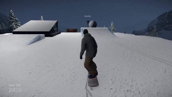 Realistic Snowboarding Game! | Snow The Game