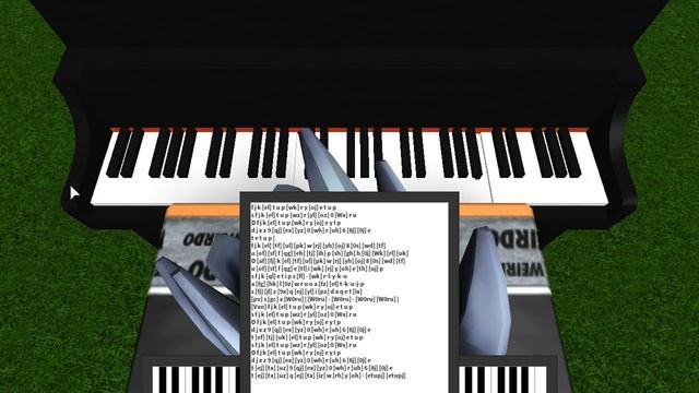Roblox - Naruto Blue Bird (Piano Sheets) смотреть онлайн