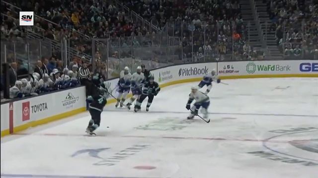 Teodors Bļugers Shorthanded Goal vs Seattle Kraken 24.11.2023 | NHL смотреть онлайн