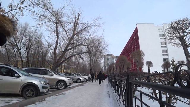 Караганда | от городского акимата ч\з Политех (главный и первый корпуса) до остановки смотреть онлайн
