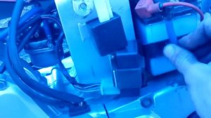 Установка дренажа на АКБ  Мопед Дельта