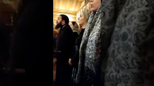 Храм Св. Равноапостольной Нины в Москве, посетил Сх. Арх. Серафим Бит-Хариб смотреть онлайн