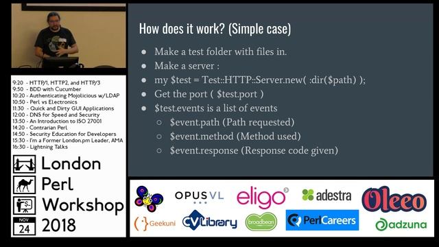 LPW 2018: Lightning Talk - "Perl6 Web App Testing" - Simon Proctor смотреть онлайн