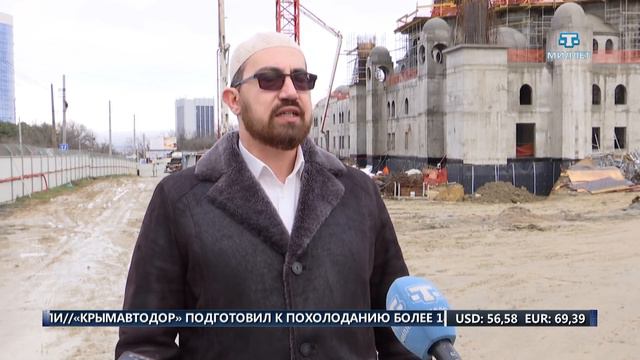 Строительство Соборной мечети завершено на 95% смотреть онлайн