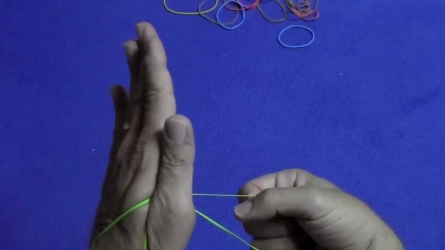 Rubber Band Through Hand - Tutorial смотреть онлайн
