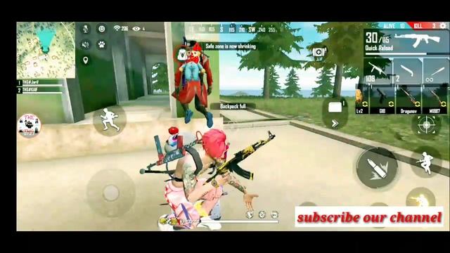 Duo vs Duo gameplay with THG member// Garena Free Fire смотреть онлайн