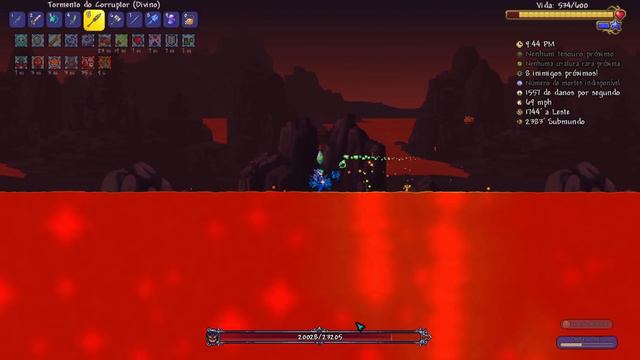 Controlando DRONE, Galinha AZUL e Mergulhando Halloween na LAVA! ► TERRARIA REVERSO #36 смотреть онлайн
