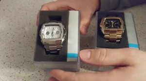 Обзор часов Casio G-Shock G-011D - сталь и "золото"