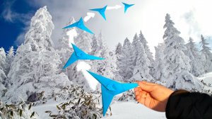 Летающая звезда. Далеко летит как диск фрисби.  / Оригами из бумаги А4