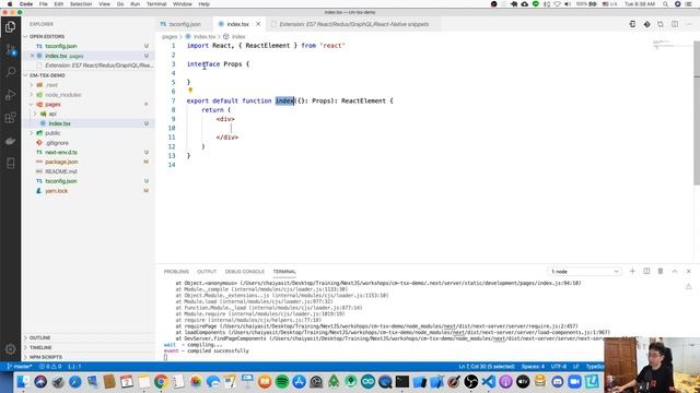 สอน NextJS โดยใช้ Typescript ในการพัฒนา Step by step смотреть онлайн